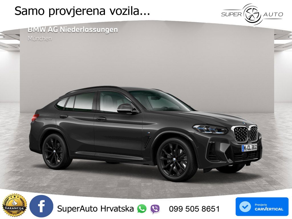 BMW X4 30d (286 KS) xDrive Steptronic M Sport LED+GR SJED+ACC