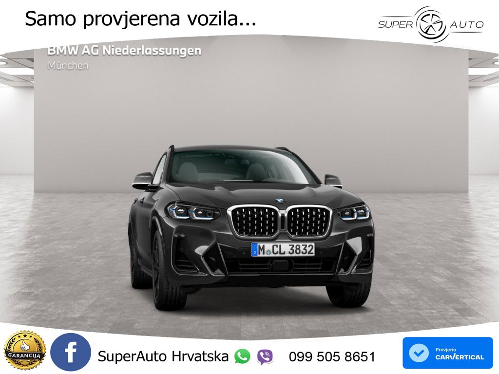 BMW X4 30d (286 KS) xDrive Steptronic M Sport LED+GR SJED+ACC
