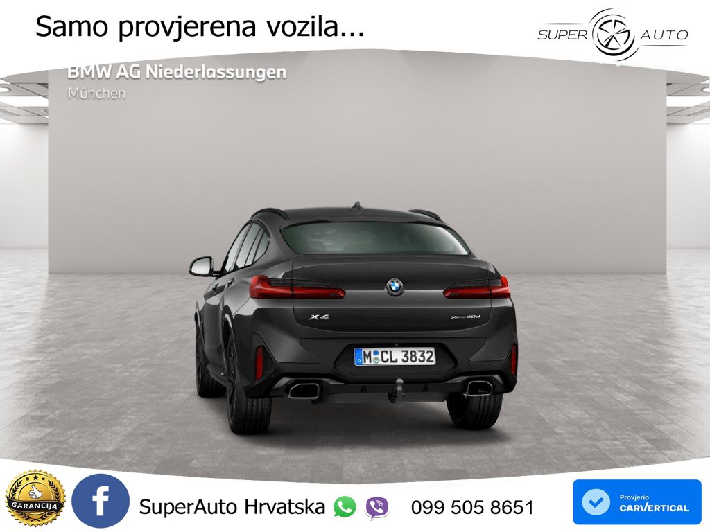 BMW X4 30d (286 KS) xDrive Steptronic M Sport LED+GR SJED+ACC