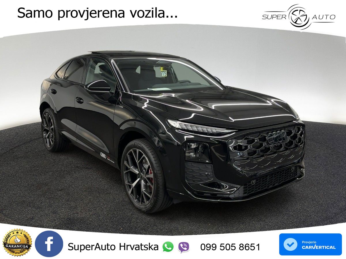Audi Q3 Sportback 1.5 TFSIe (272 KS) S tronic LED+GR SJED+ACC