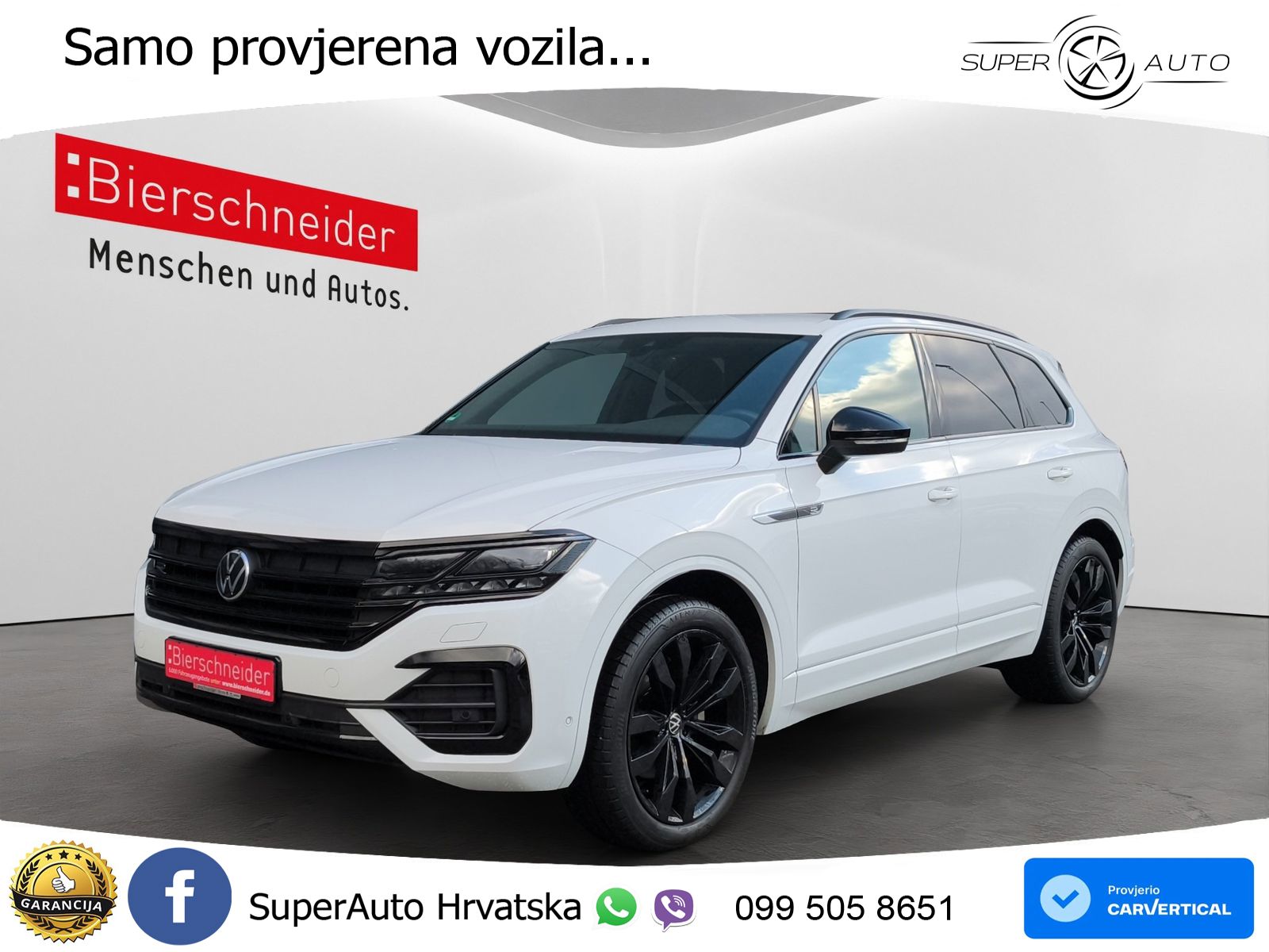 Volkswagen Touareg 3.0 V6 TDI (286 KS) 4MOTION Tiptronic R-Line ZRAČNI+ACC+4xGR SJED+KAM