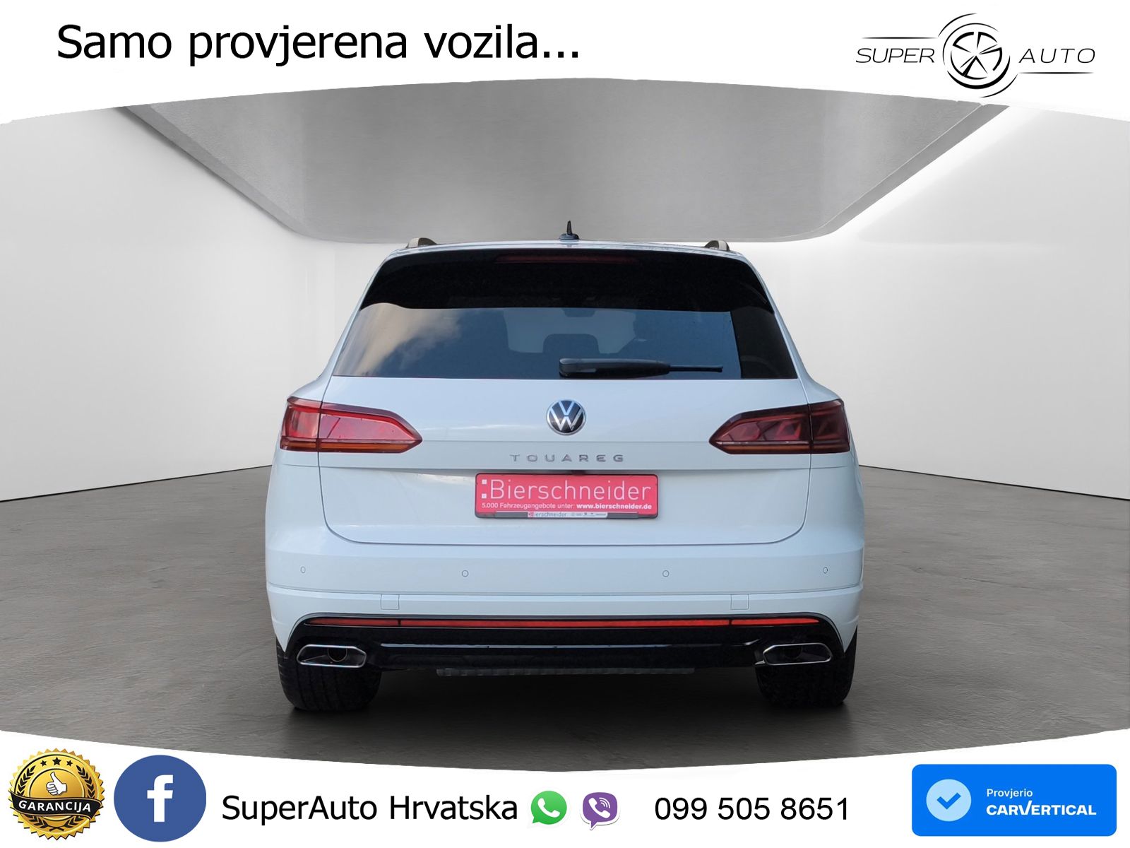 Volkswagen Touareg 3.0 V6 TDI (286 KS) 4MOTION Tiptronic R-Line ZRAČNI+ACC+4xGR SJED+KAM