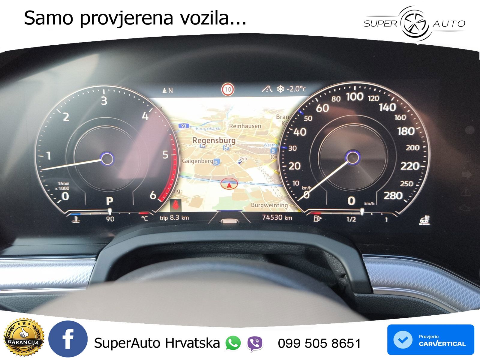 Volkswagen Touareg 3.0 V6 TDI (286 KS) 4MOTION Tiptronic R-Line ZRAČNI+ACC+4xGR SJED+KAM