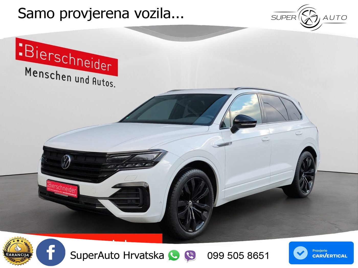 Volkswagen Touareg 3.0 V6 TDI (286 KS) 4MOTION Tiptronic R-Line ZRAČNI+ACC+4xGR SJED+KAM
