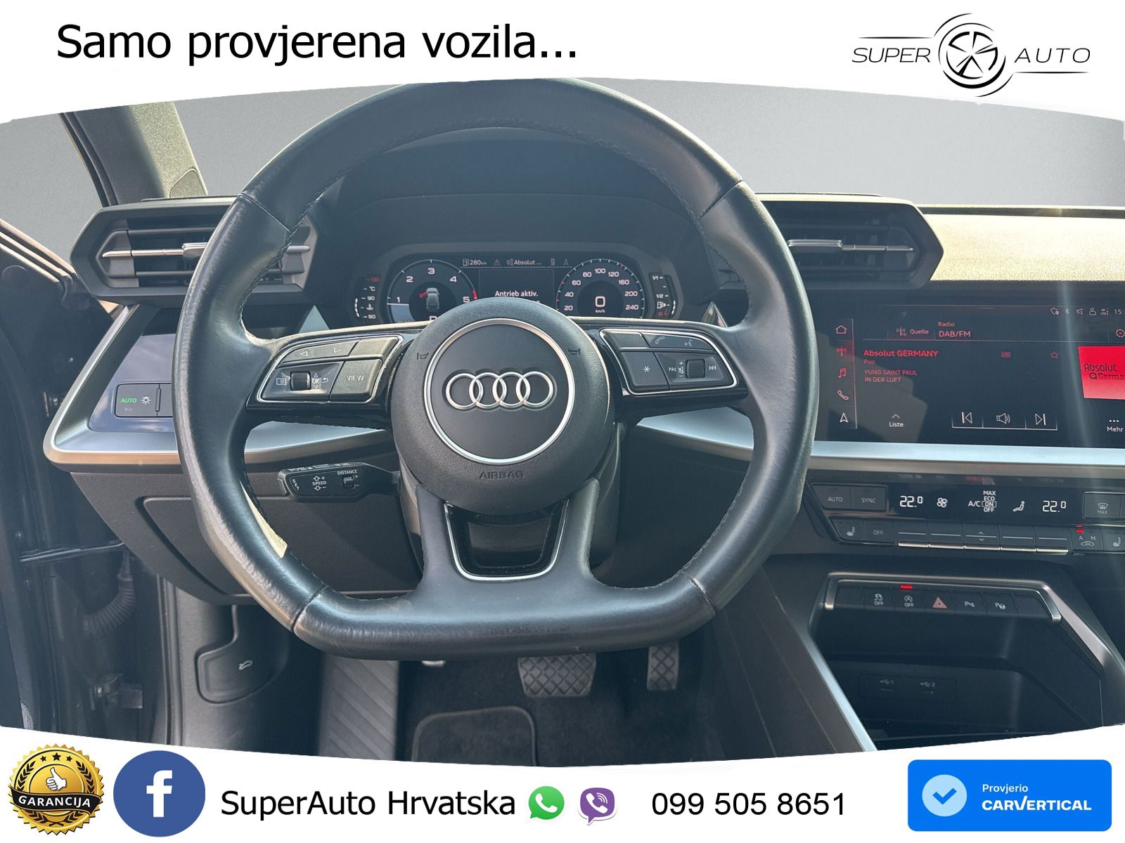Audi A3 35 TDI (150 KS) S tronic S line