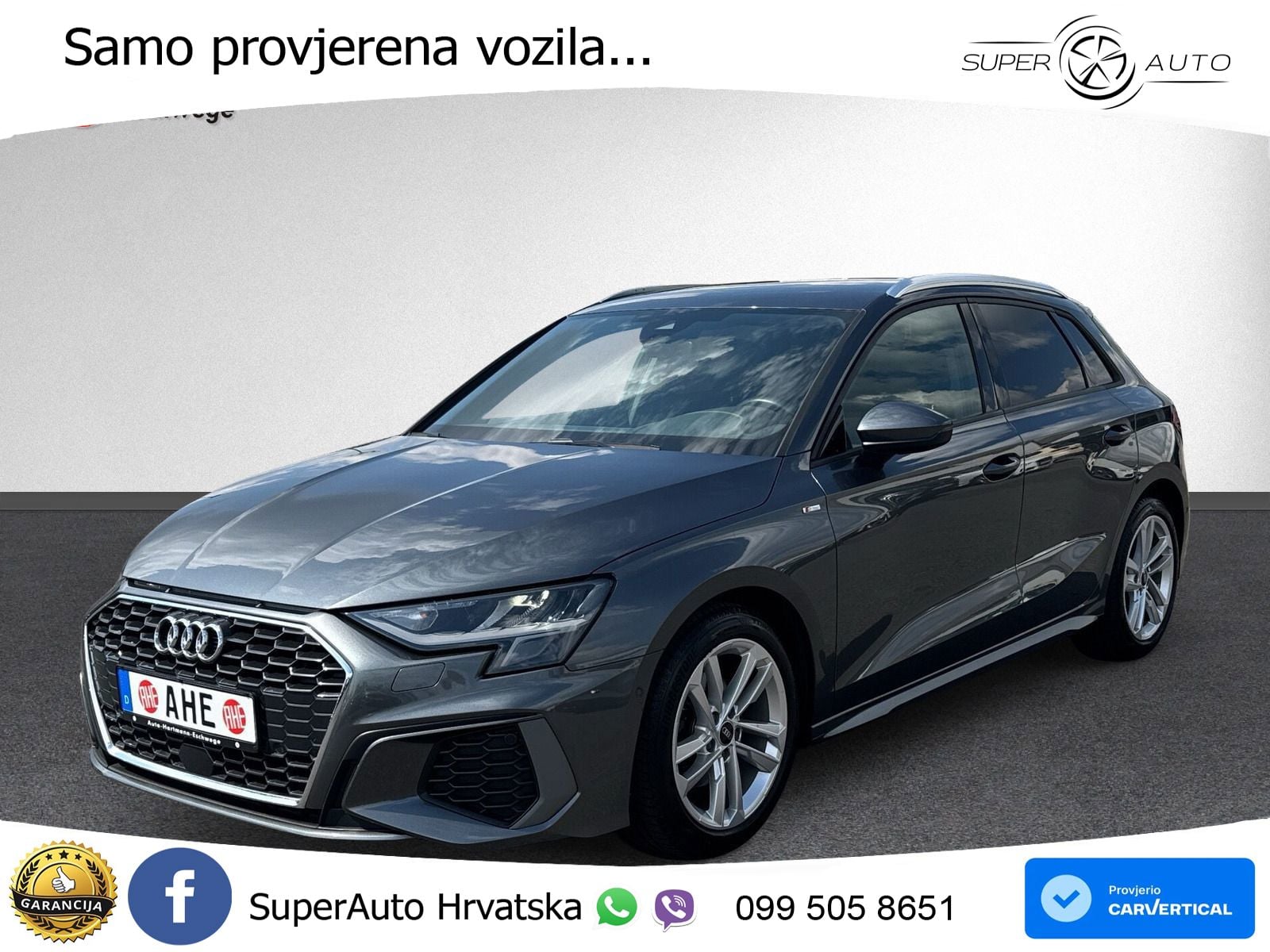 Audi A3 35 TDI (150 KS) S tronic S line