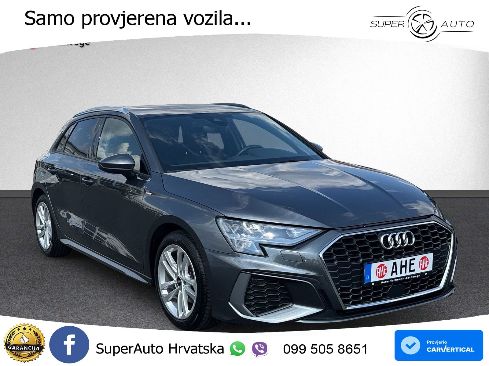 Audi A3 35 TDI (150 KS) S tronic S line