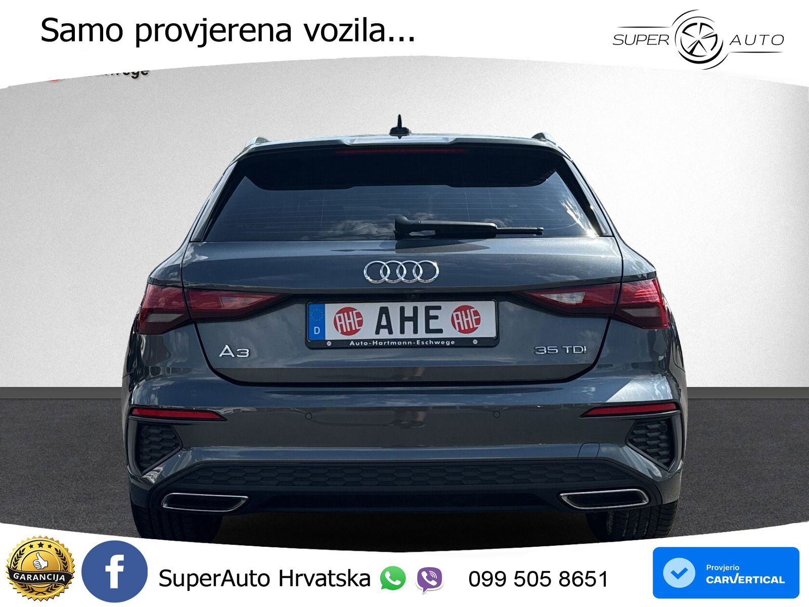 Audi A3 35 TDI (150 KS) S tronic S line