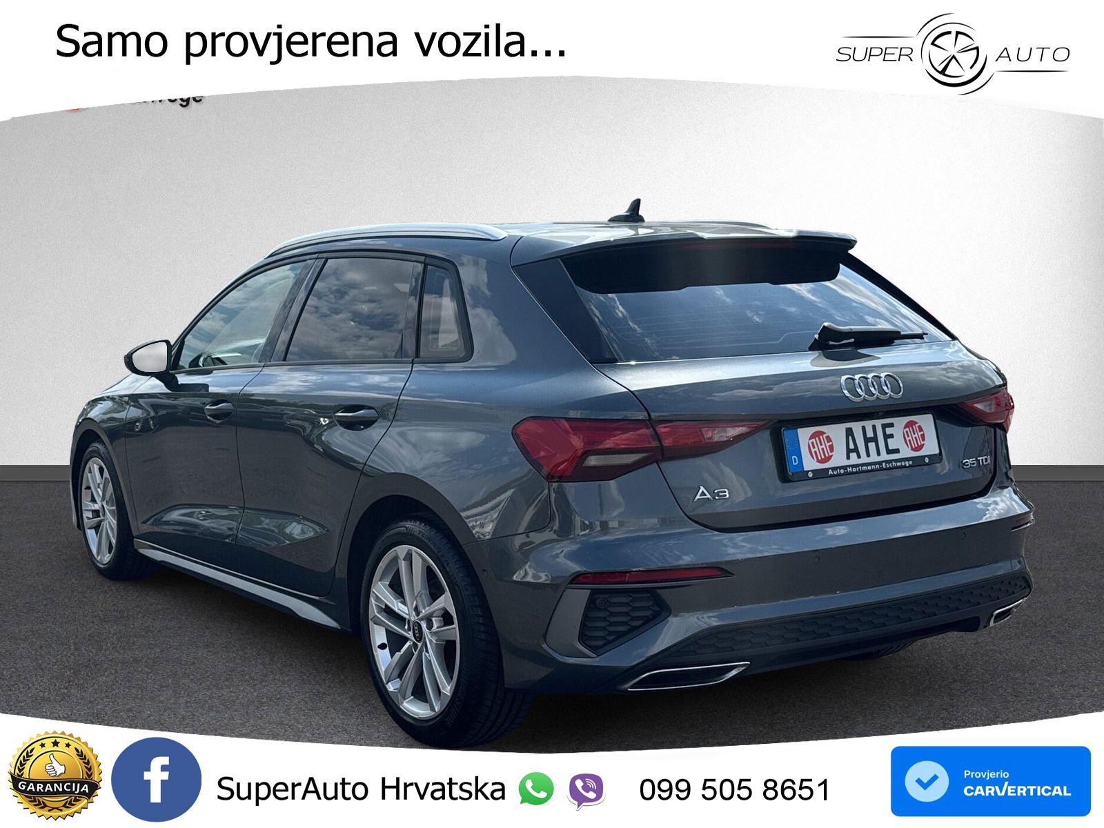 Audi A3 35 TDI (150 KS) S tronic S line