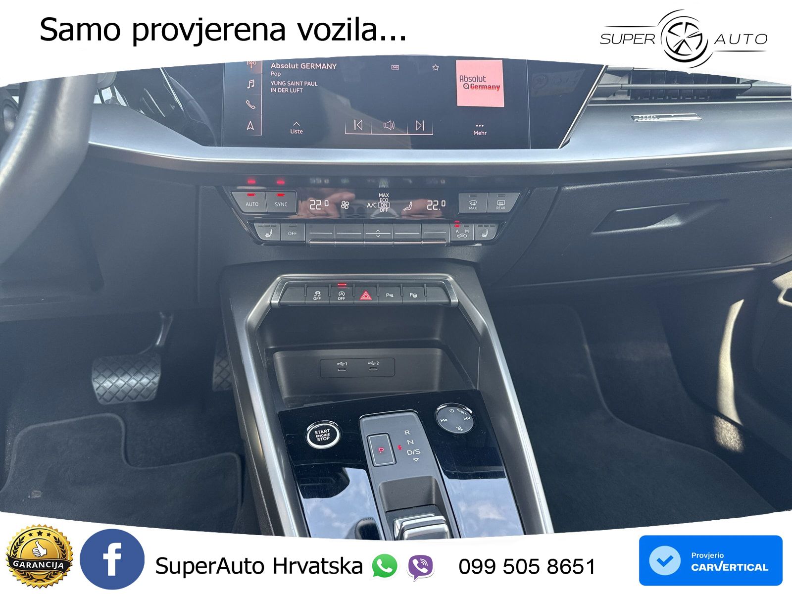 Audi A3 35 TDI (150 KS) S tronic S line