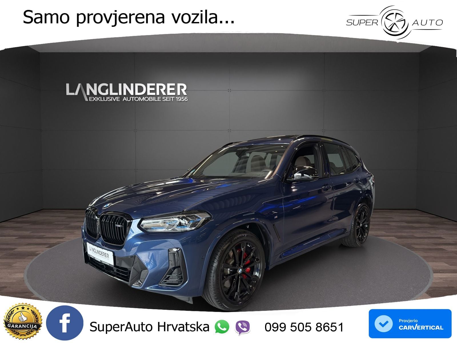 BMW X3 M40d xDrive Steptronic ACC+HEAD+GR SJED+360+PANO