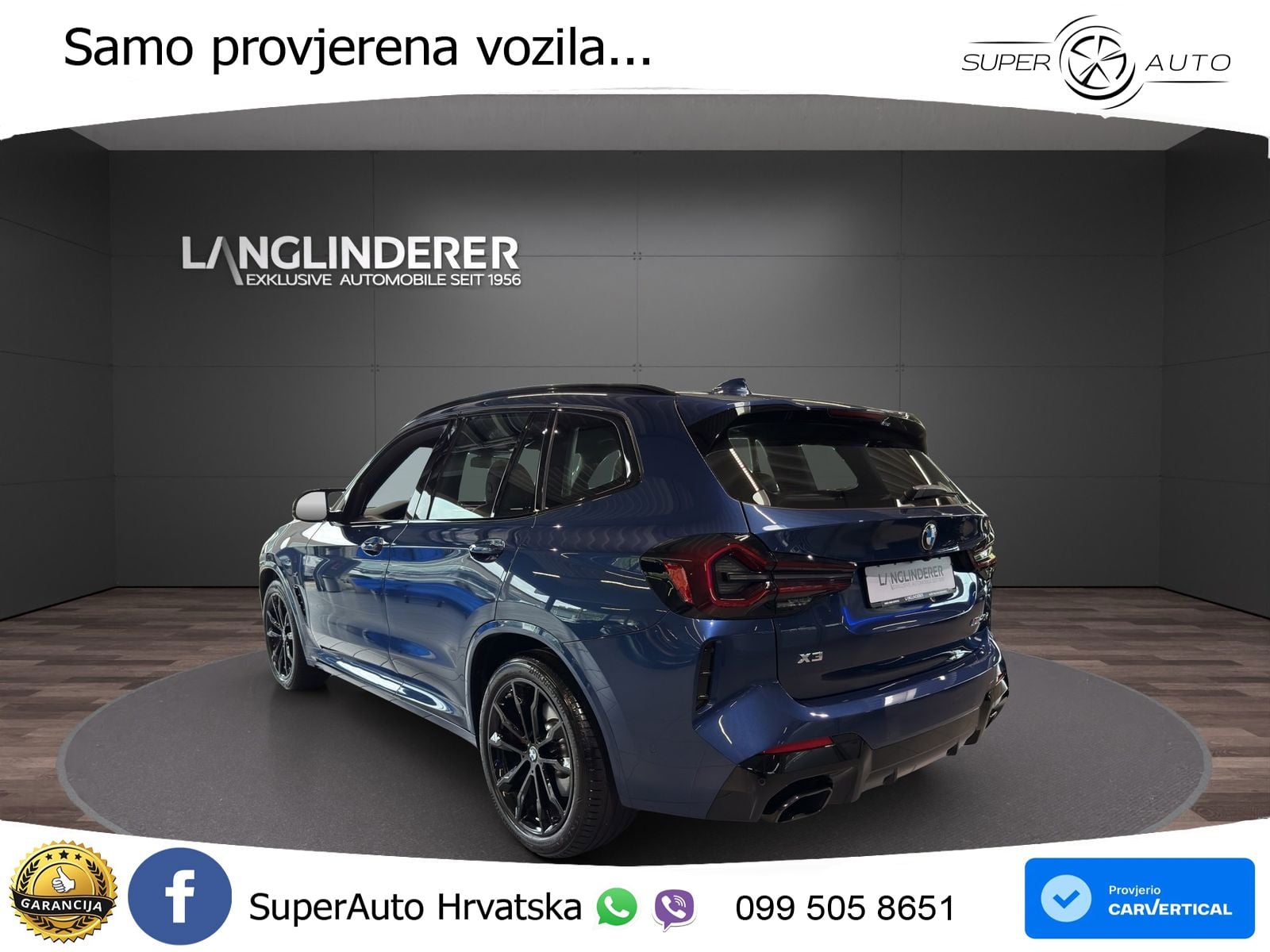 BMW X3 M40d xDrive Steptronic ACC+HEAD+GR SJED+360+PANO