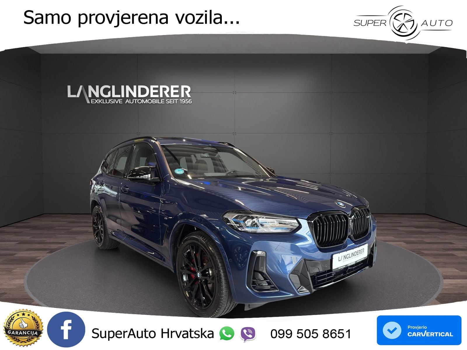 BMW X3 M40d xDrive Steptronic ACC+HEAD+GR SJED+360+PANO