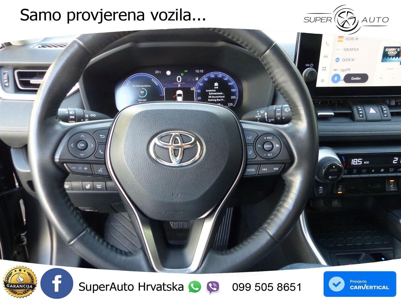 Toyota RAV4 2.5 (218 KS) Hybrid eCVT Team D LED+GR SJED+ACC
