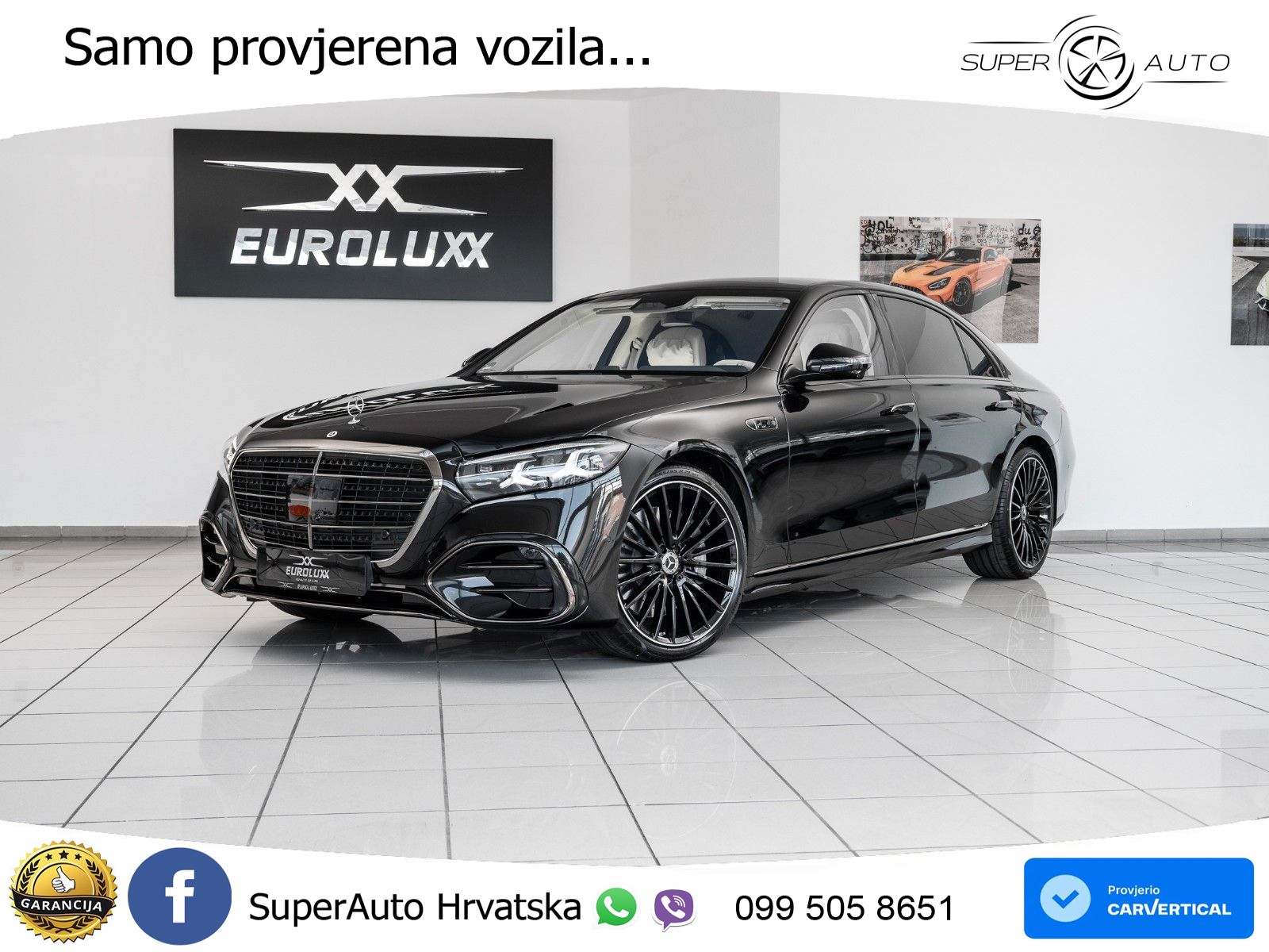 Mercedes S 450 Long (381 KS) EQ Boost 4MATIC 9G-TRONIC ACC+HEAD+4xGR SJED+360+PANO