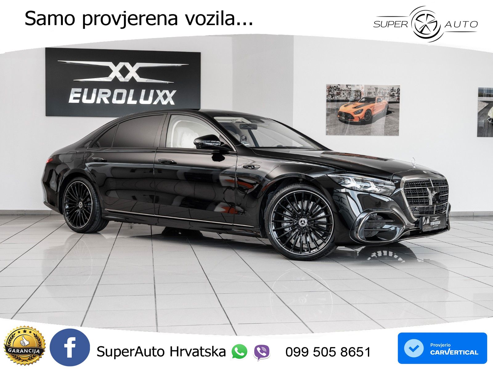Mercedes S 450 Long (381 KS) EQ Boost 4MATIC 9G-TRONIC ACC+HEAD+4xGR SJED+360+PANO