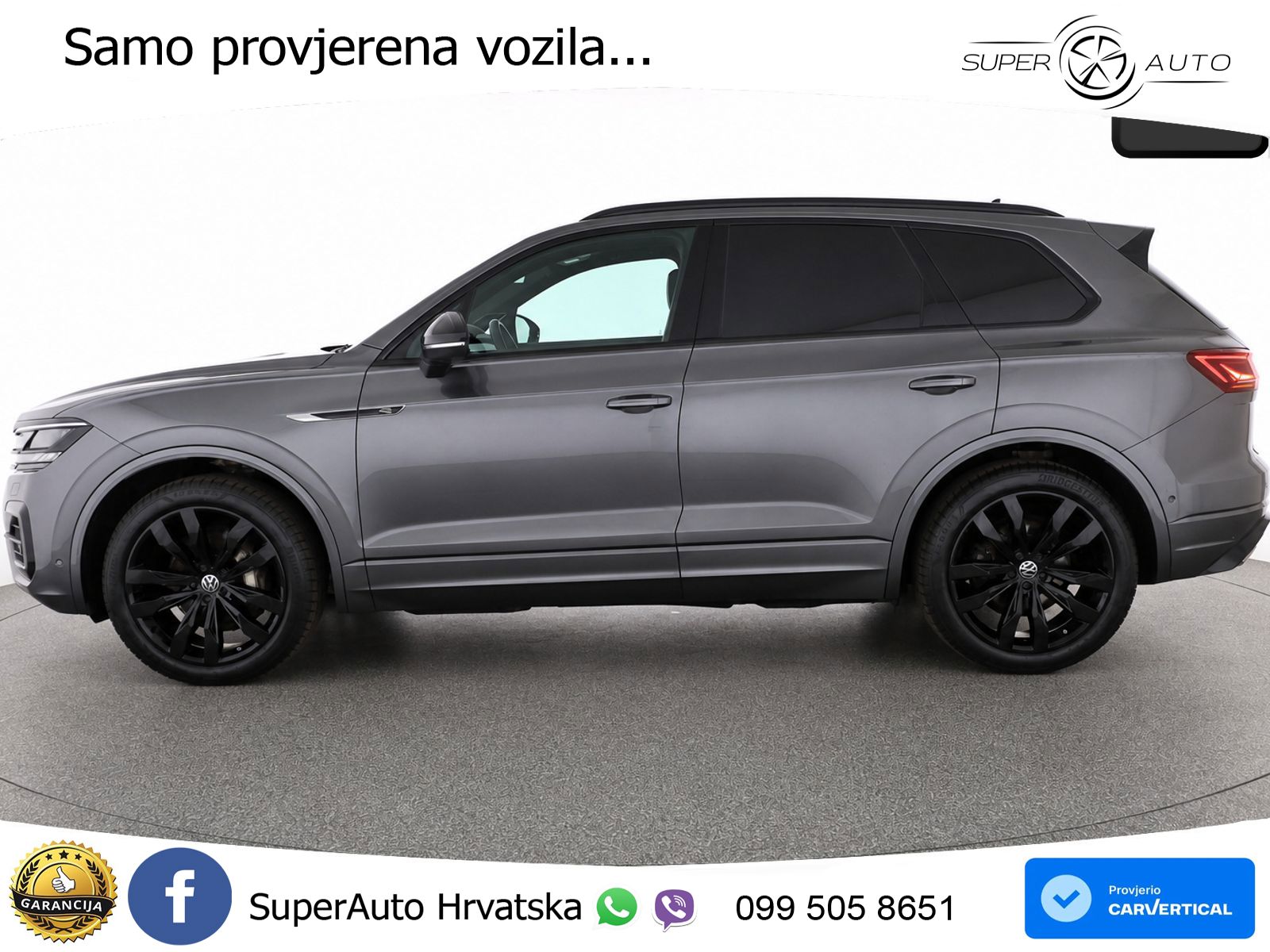 Volkswagen Touareg 3.0 V6 TDI (286 KS) 4MOTION Tiptronic R-Line ZRAČNI+ACC+GR SJED+KAM+PANO