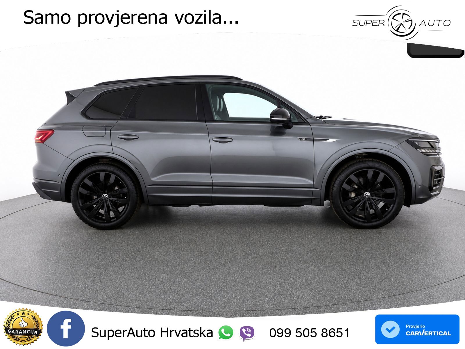 Volkswagen Touareg 3.0 V6 TDI (286 KS) 4MOTION Tiptronic R-Line ZRAČNI+ACC+GR SJED+KAM+PANO