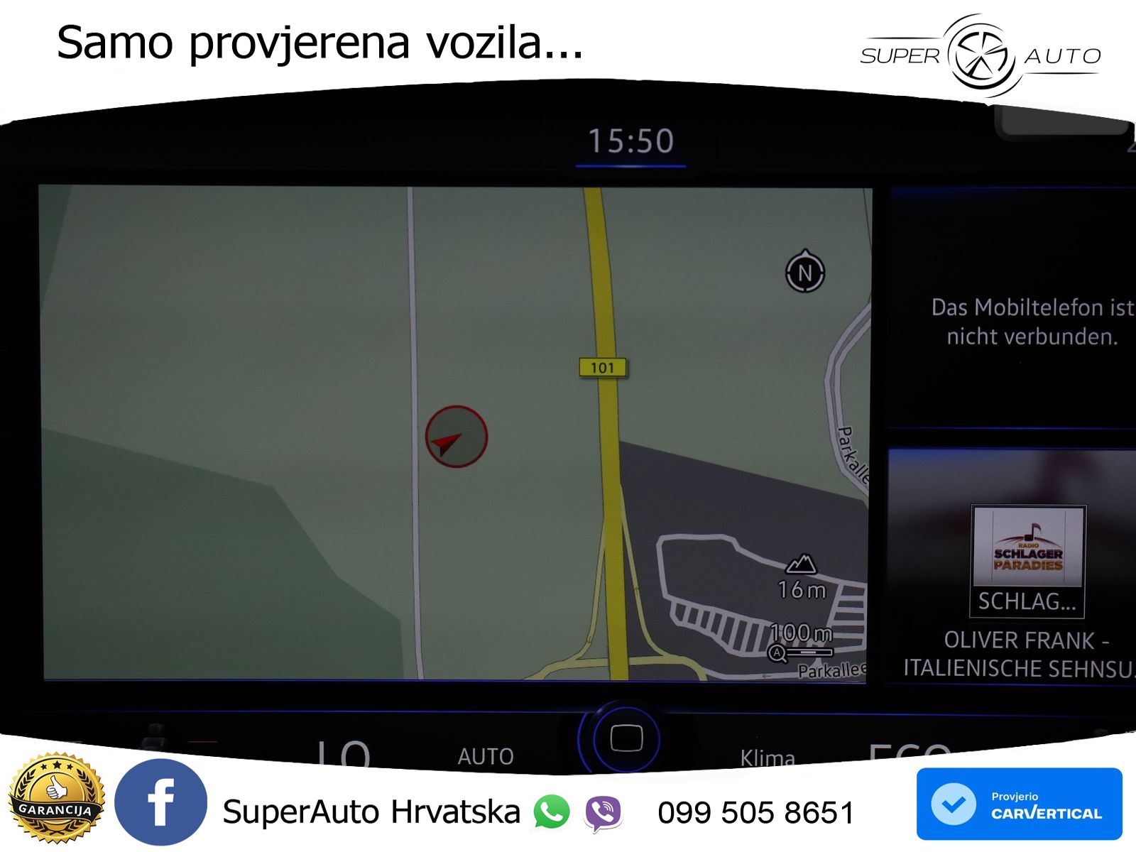 Volkswagen Touareg 3.0 V6 TDI (286 KS) 4MOTION Tiptronic R-Line ZRAČNI+ACC+GR SJED+KAM+PANO