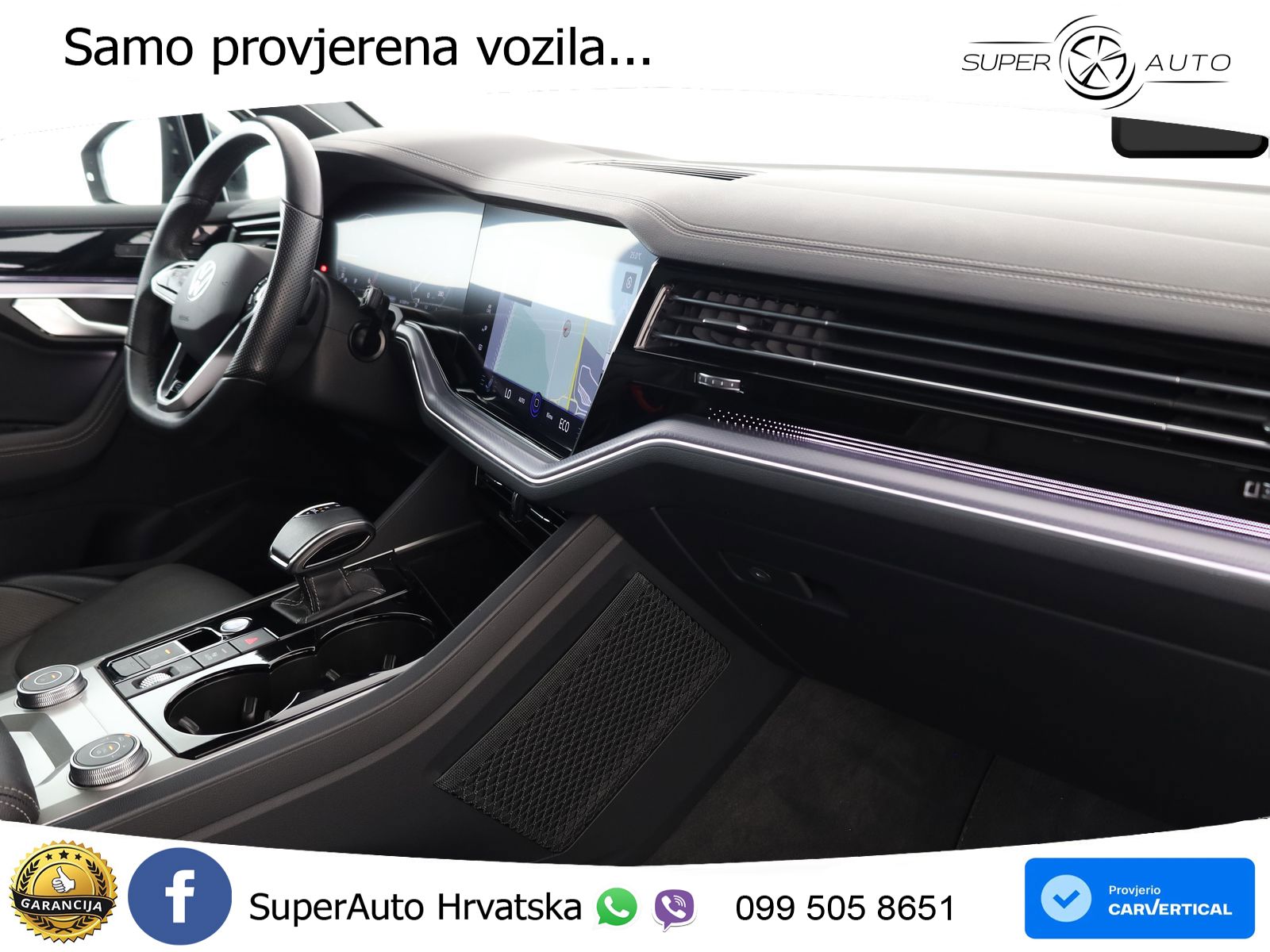 Volkswagen Touareg 3.0 V6 TDI (286 KS) 4MOTION Tiptronic R-Line ZRAČNI+ACC+GR SJED+KAM+PANO