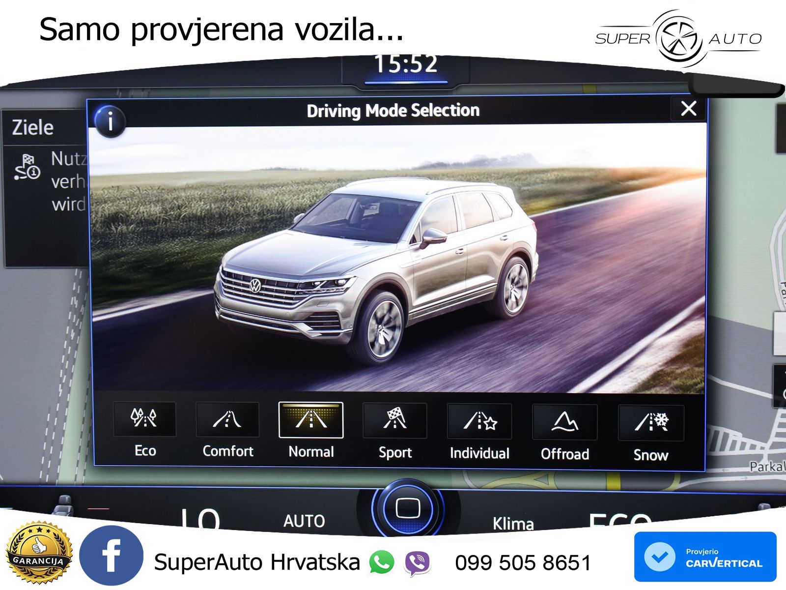 Volkswagen Touareg 3.0 V6 TDI (286 KS) 4MOTION Tiptronic R-Line ZRAČNI+ACC+GR SJED+KAM+PANO