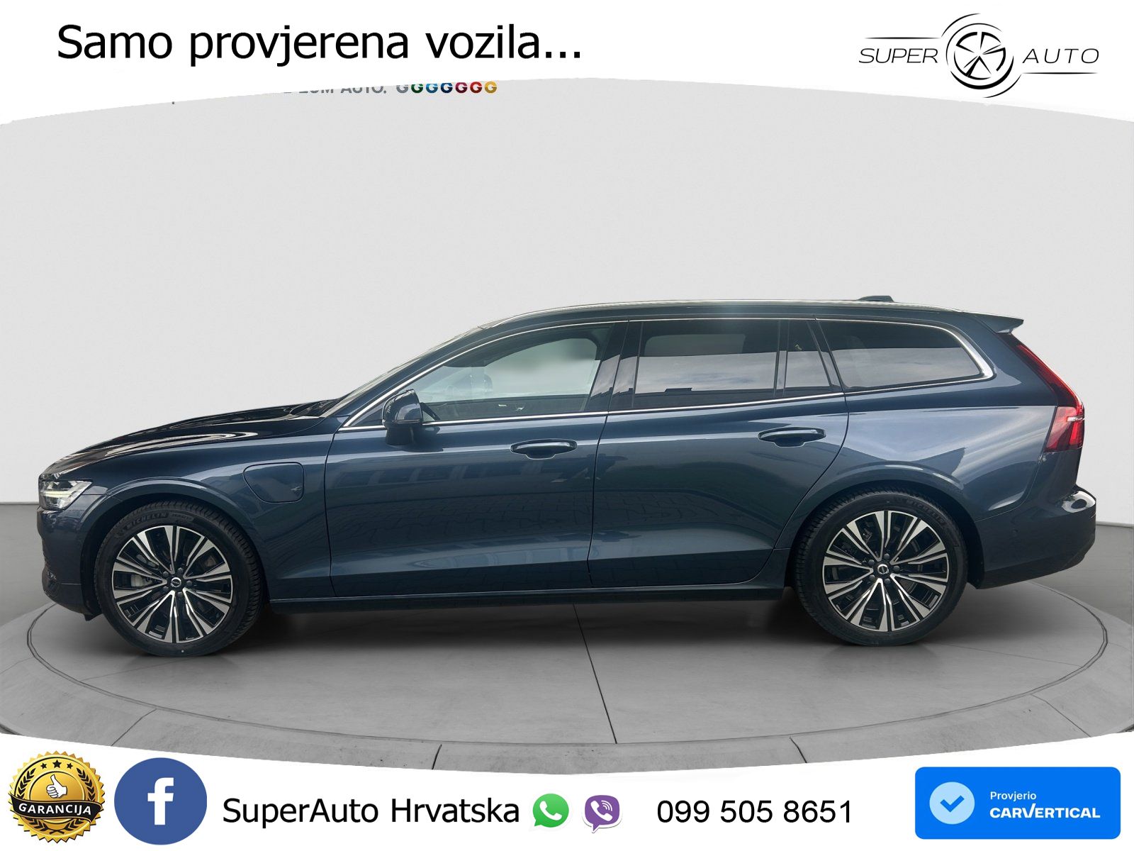 Volvo V60 2.0 T8 AWD Geartronic LED+GR SJED+ACC