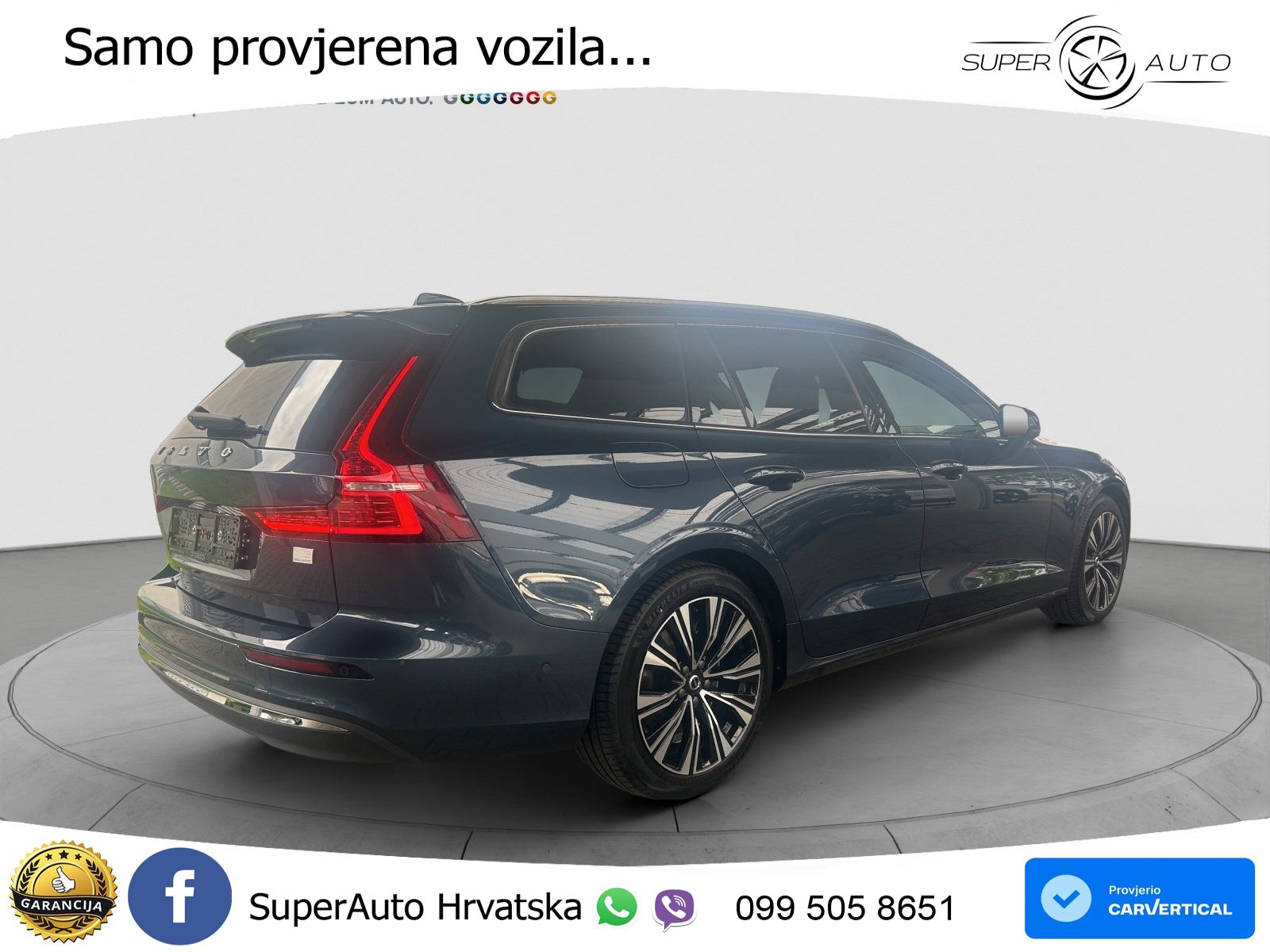 Volvo V60 2.0 T8 AWD Geartronic LED+GR SJED+ACC