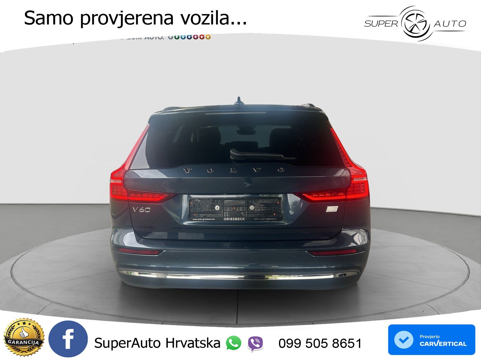 Volvo V60 2.0 T8 AWD Geartronic LED+GR SJED+ACC