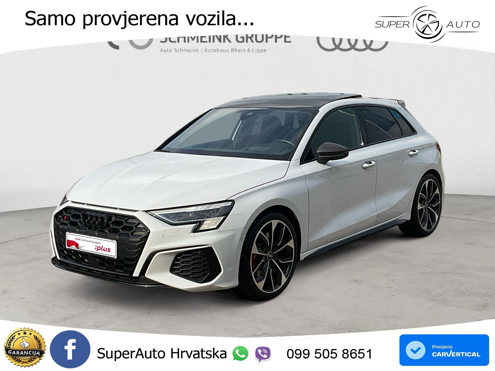 Audi S3 2.0 TFSI (310 KS) quattro S tronic S line MATRIX+GR SJED+KAM