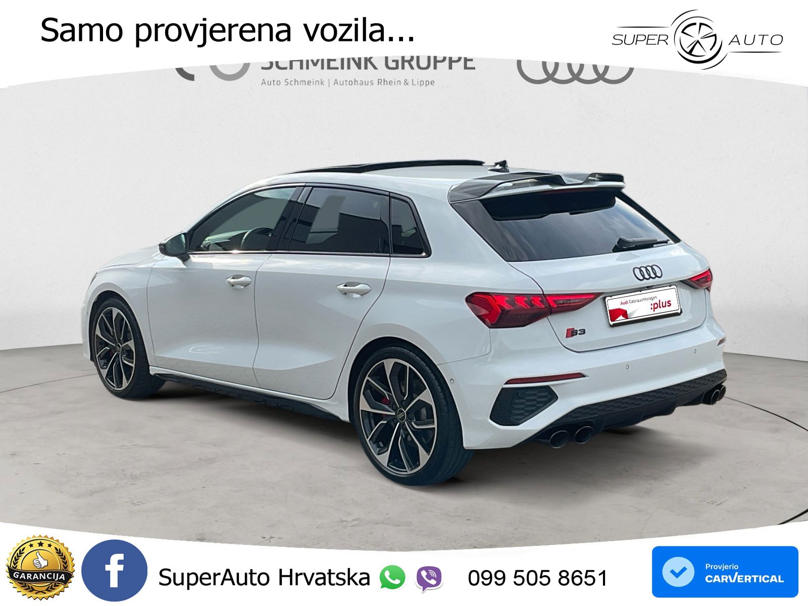 Audi S3 2.0 TFSI (310 KS) quattro S tronic S line MATRIX+GR SJED+KAM