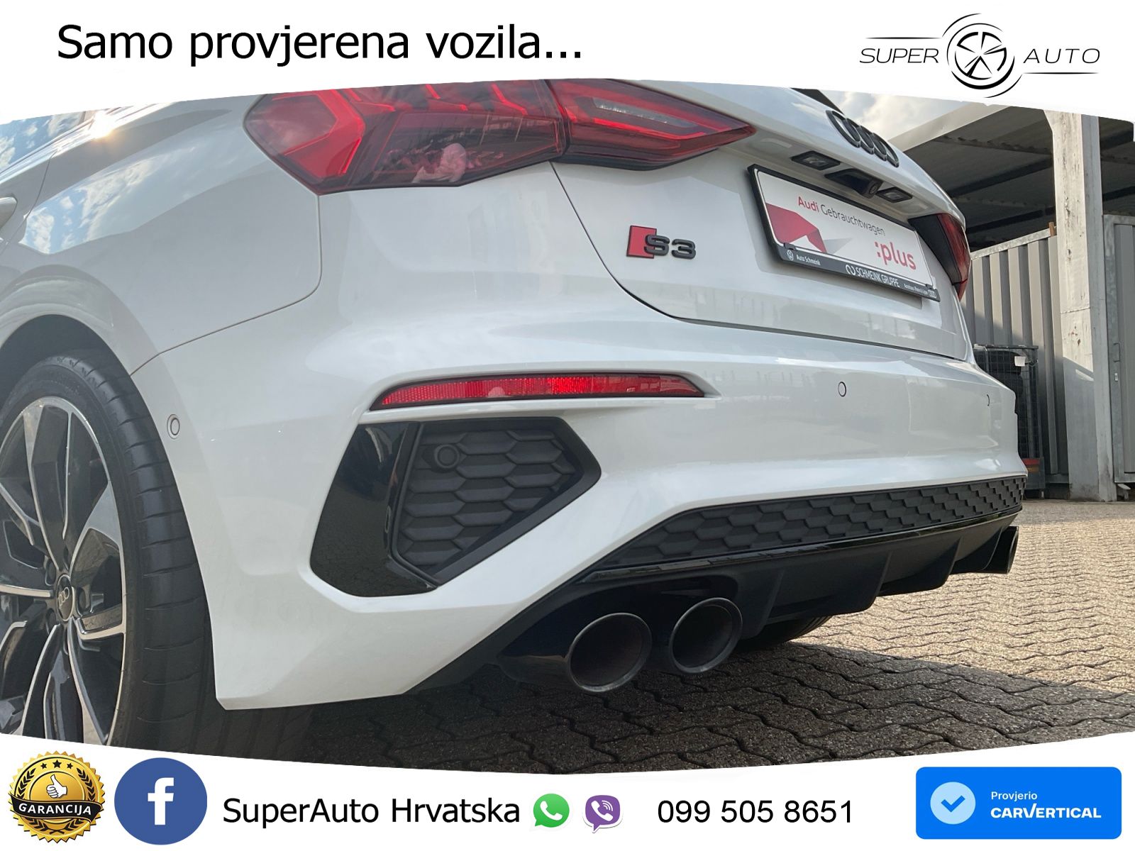 Audi S3 2.0 TFSI (310 KS) quattro S tronic S line MATRIX+GR SJED+KAM