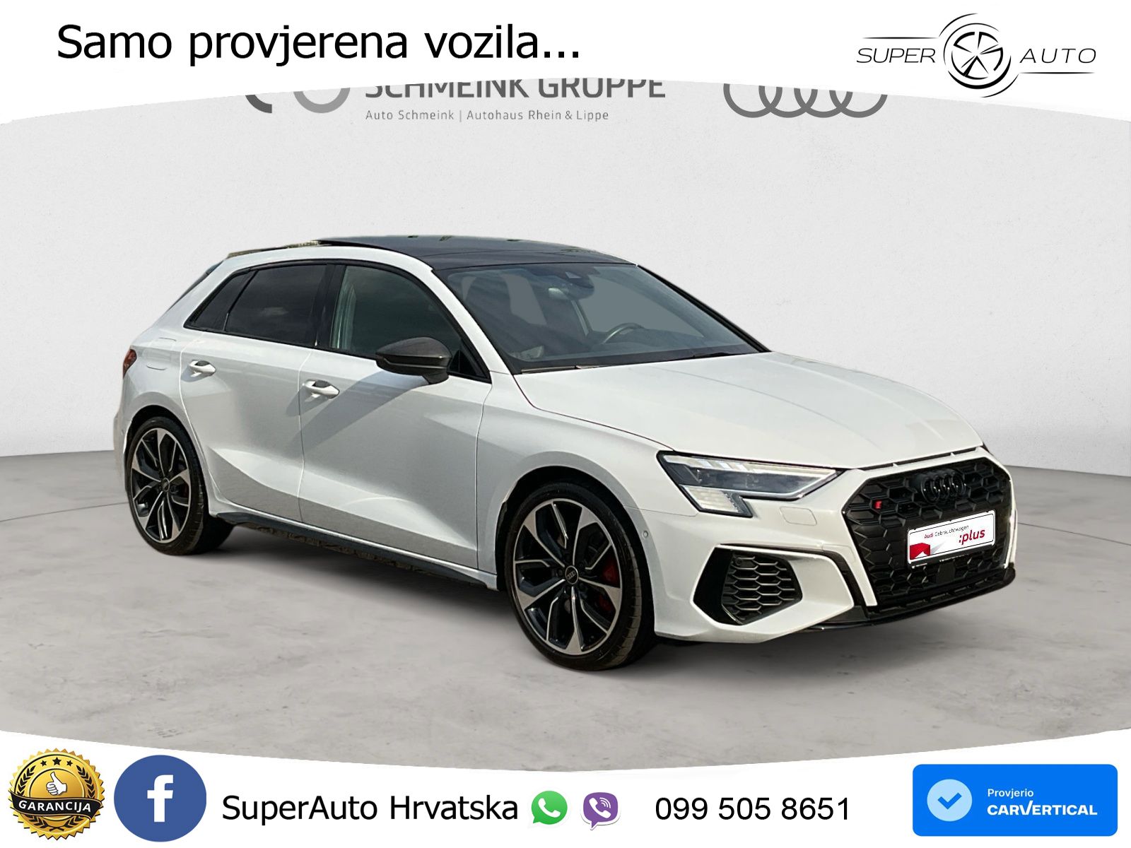 Audi S3 2.0 TFSI (310 KS) quattro S tronic S line MATRIX+GR SJED+KAM