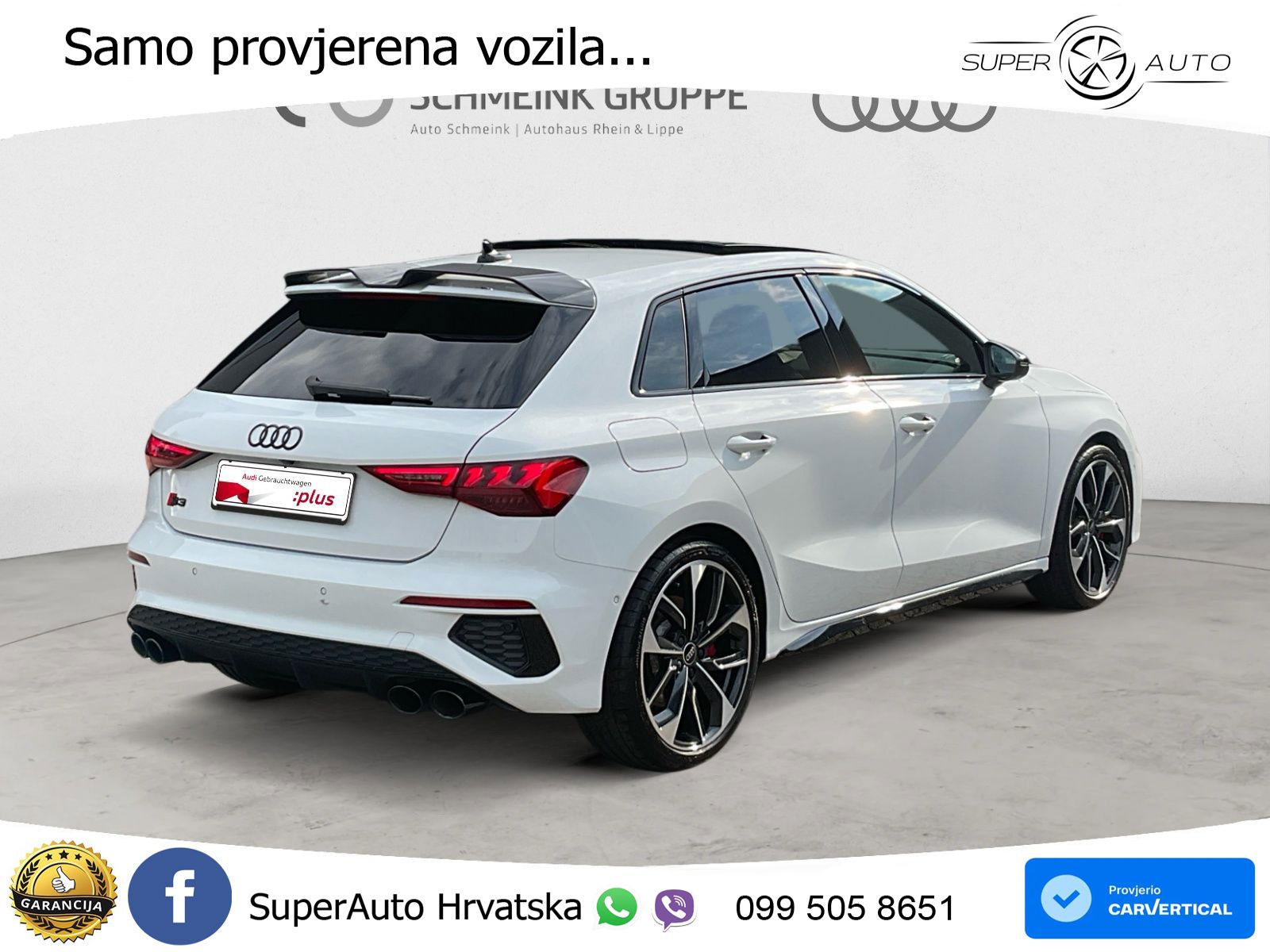 Audi S3 2.0 TFSI (310 KS) quattro S tronic S line MATRIX+GR SJED+KAM