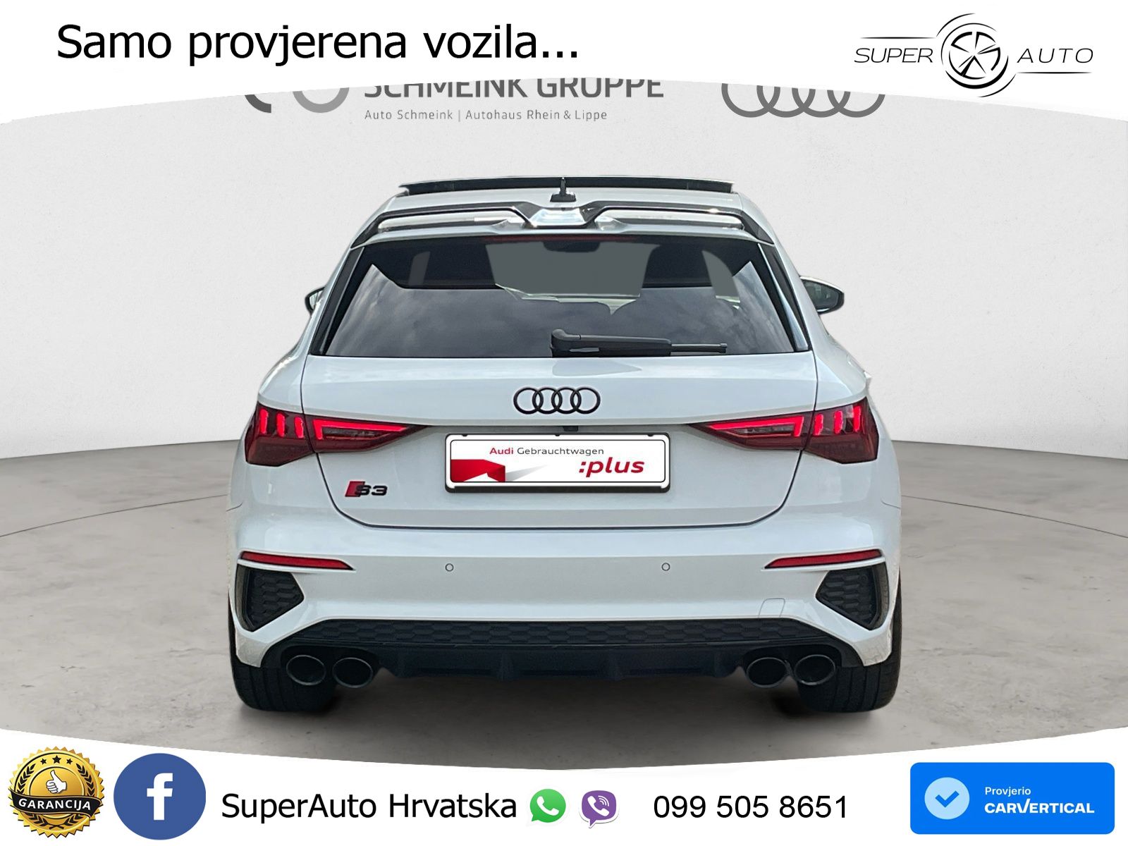 Audi S3 2.0 TFSI (310 KS) quattro S tronic S line MATRIX+GR SJED+KAM