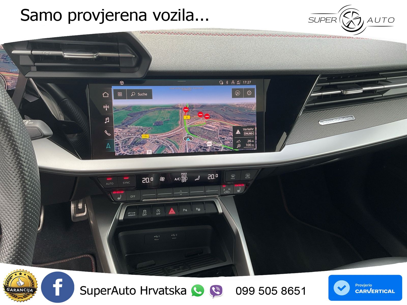 Audi S3 2.0 TFSI (310 KS) quattro S tronic S line MATRIX+GR SJED+KAM