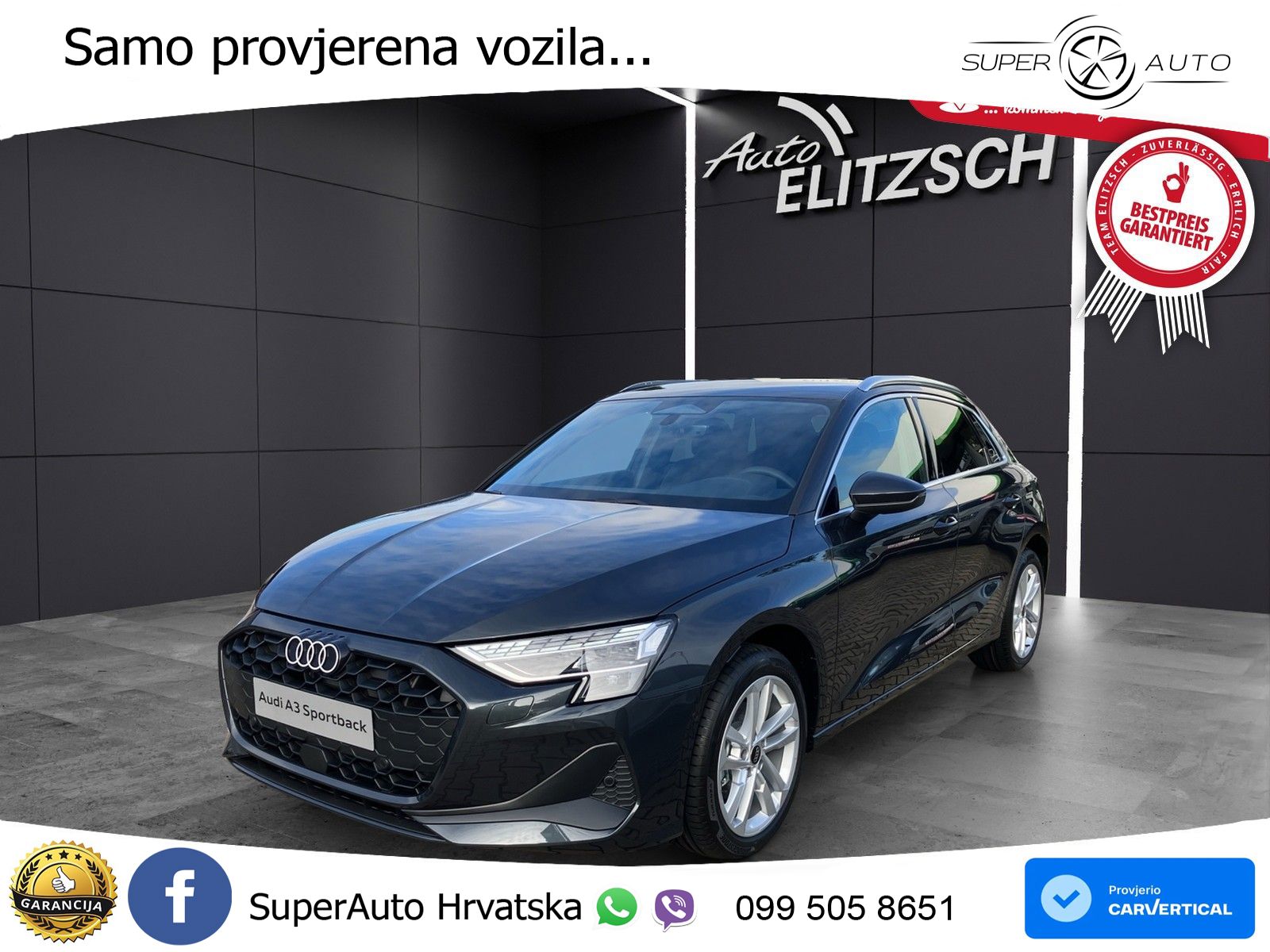 Audi A3 Sportback 30 TFSI (116 KS) LED+GR SJED+ACC