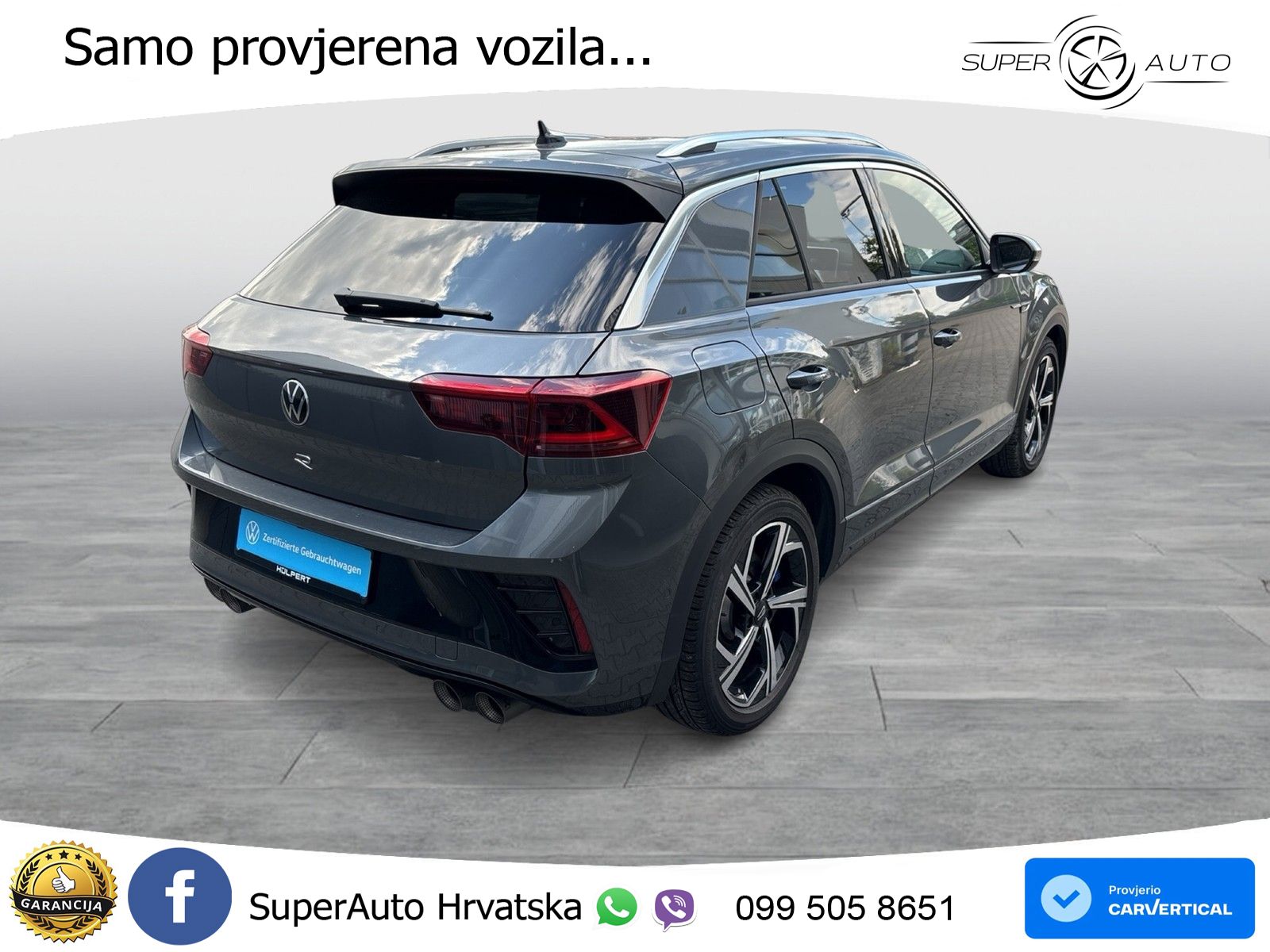 Volkswagen T-Roc I R 2.0 TSI (300 KS) OPF 4M DSG LED+GR SJED+ACC