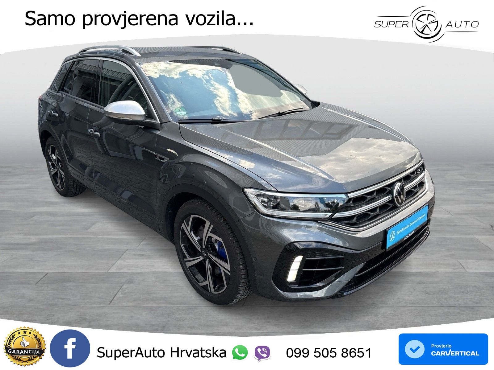 Volkswagen T-Roc I R 2.0 TSI (300 KS) OPF 4M DSG LED+GR SJED+ACC
