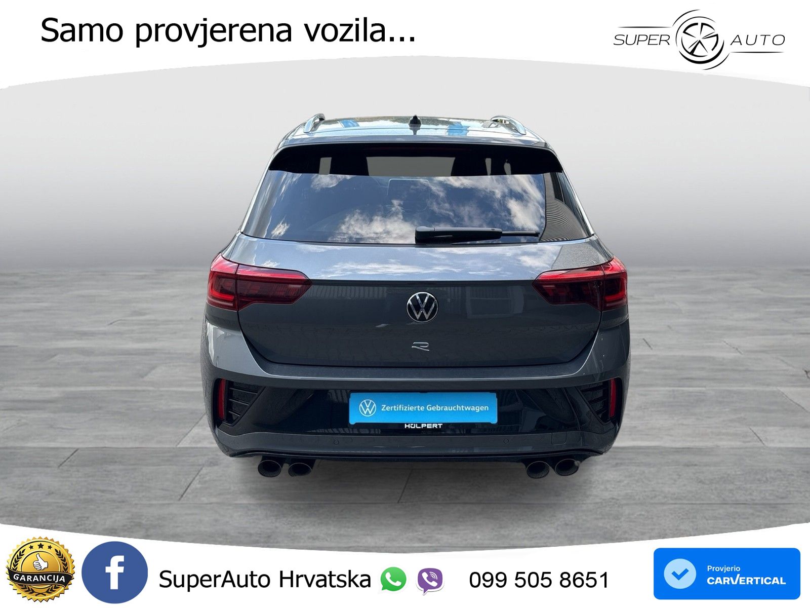 Volkswagen T-Roc I R 2.0 TSI (300 KS) OPF 4M DSG LED+GR SJED+ACC