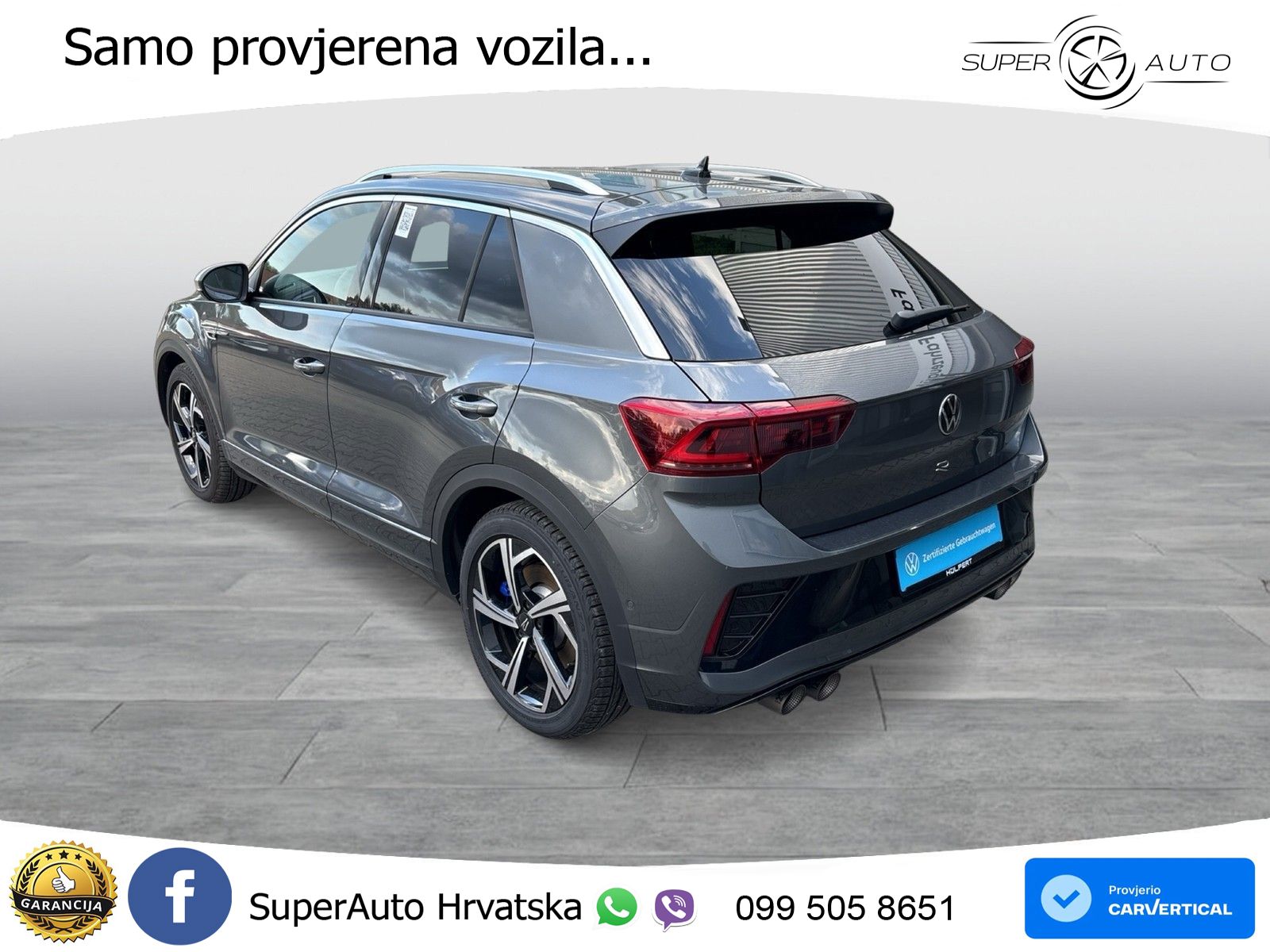Volkswagen T-Roc I R 2.0 TSI (300 KS) OPF 4M DSG LED+GR SJED+ACC