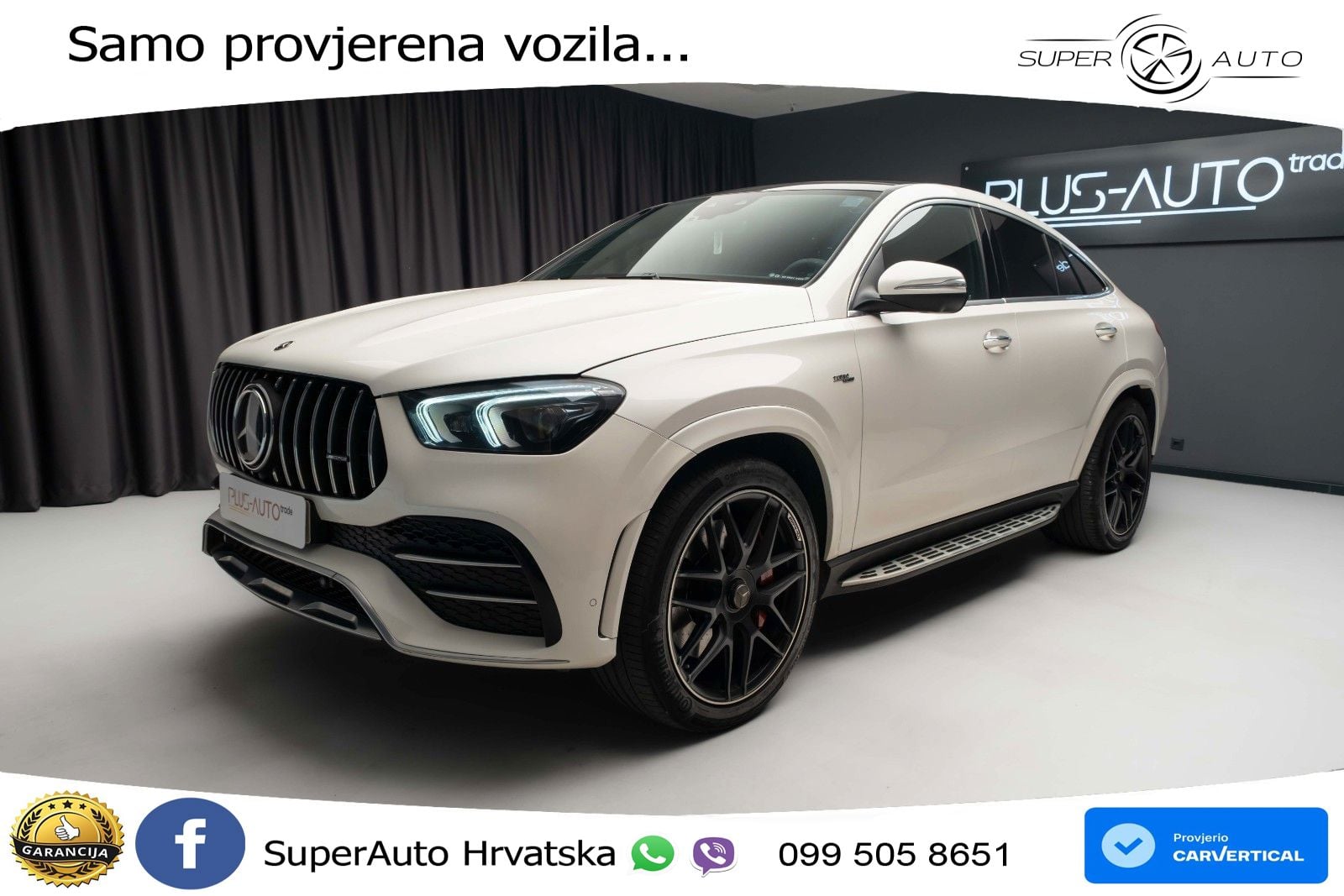 Mercedes AMG GLE Coupe 53 (435 KS) EQ Boost 4MATIC+ AMG SPEEDSHIFT TCT 9G ACC+HEAD+4xGR SJED+360+PANO