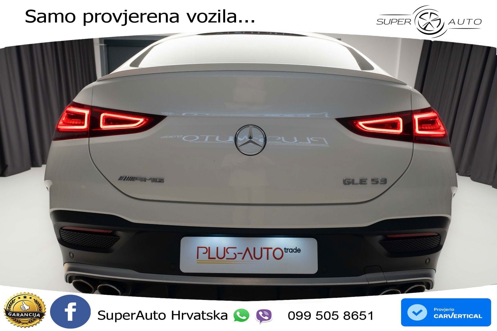 Mercedes AMG GLE Coupe 53 (435 KS) EQ Boost 4MATIC+ AMG SPEEDSHIFT TCT 9G ACC+HEAD+4xGR SJED+360+PANO