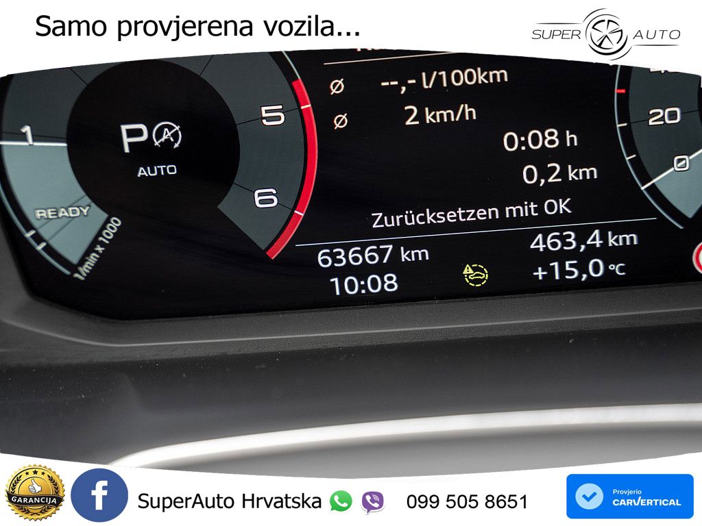 Audi Q3 Sportback 35 TDI (150 KS) S tronic S line LED+GR SJED+ACC