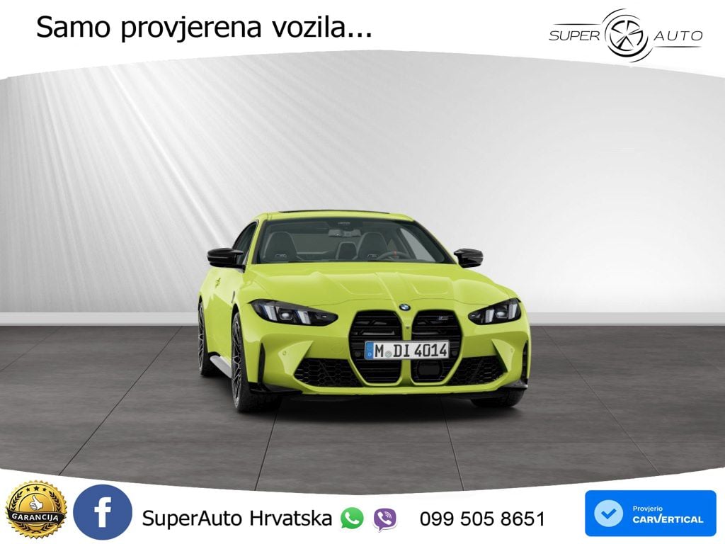 BMW M4 Competition 3.0 (510 KS) Steptronic LED+GR SJED+ACC