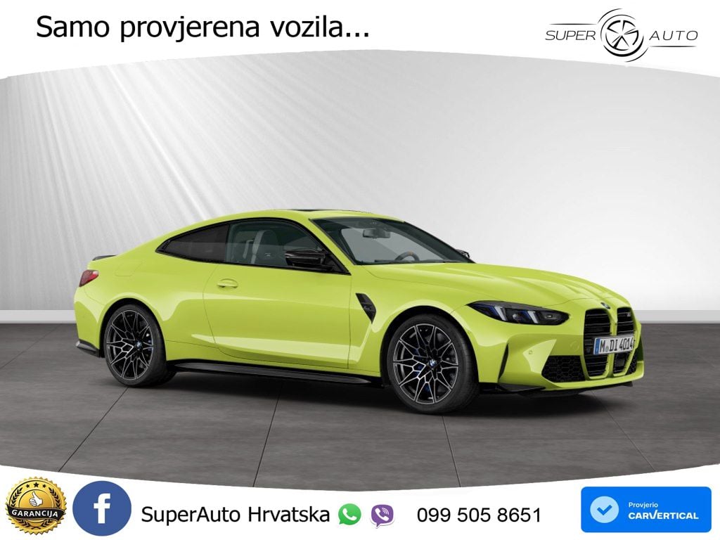 BMW M4 Competition 3.0 (510 KS) Steptronic LED+GR SJED+ACC