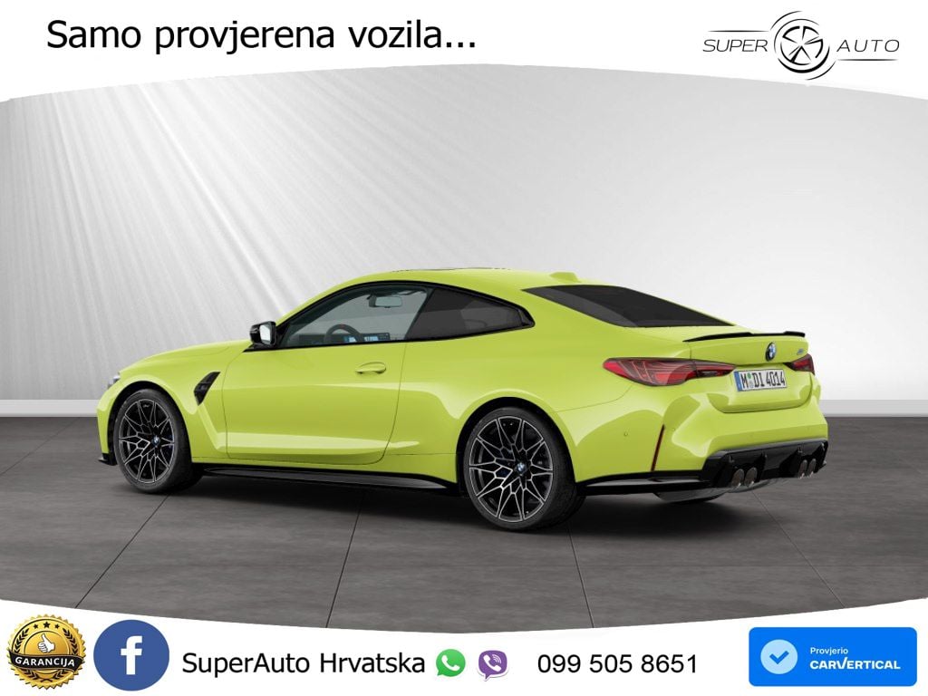 BMW M4 Competition 3.0 (510 KS) Steptronic LED+GR SJED+ACC