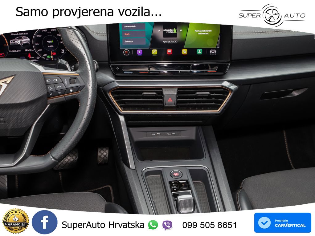 Cupra Formentor 1.4 TSI (204 KS) e-Hybrid DSG LED+GR SJED+ACC