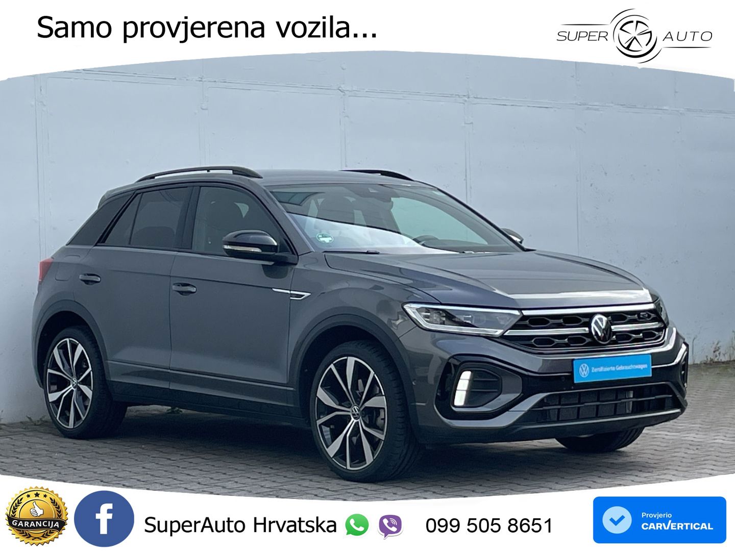 Volkswagen T-Roc 1.5 TSI (150 KS) DSG MATRIX+GR SJED+KAM