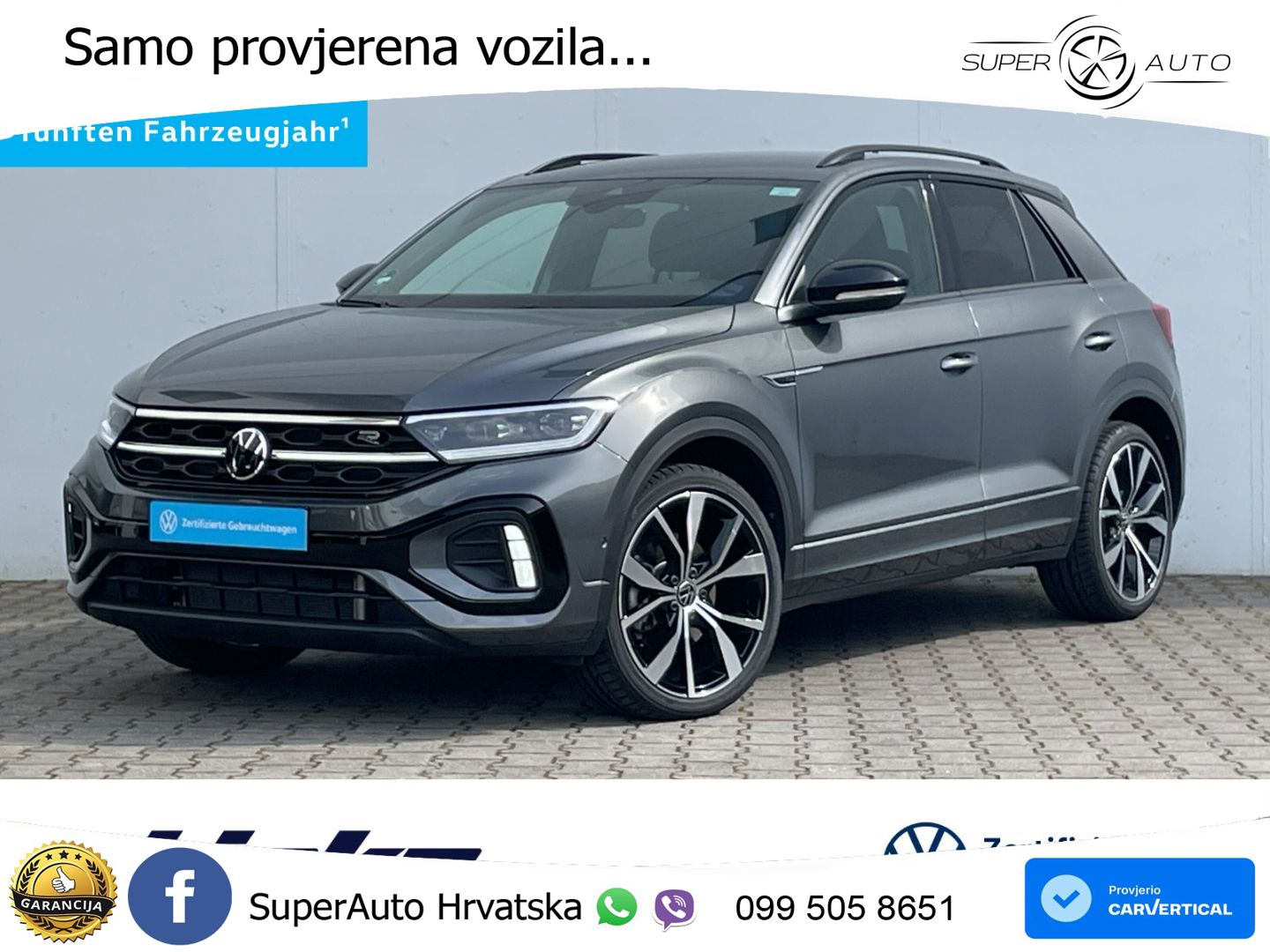 Volkswagen T-Roc 1.5 TSI (150 KS) DSG MATRIX+GR SJED+KAM