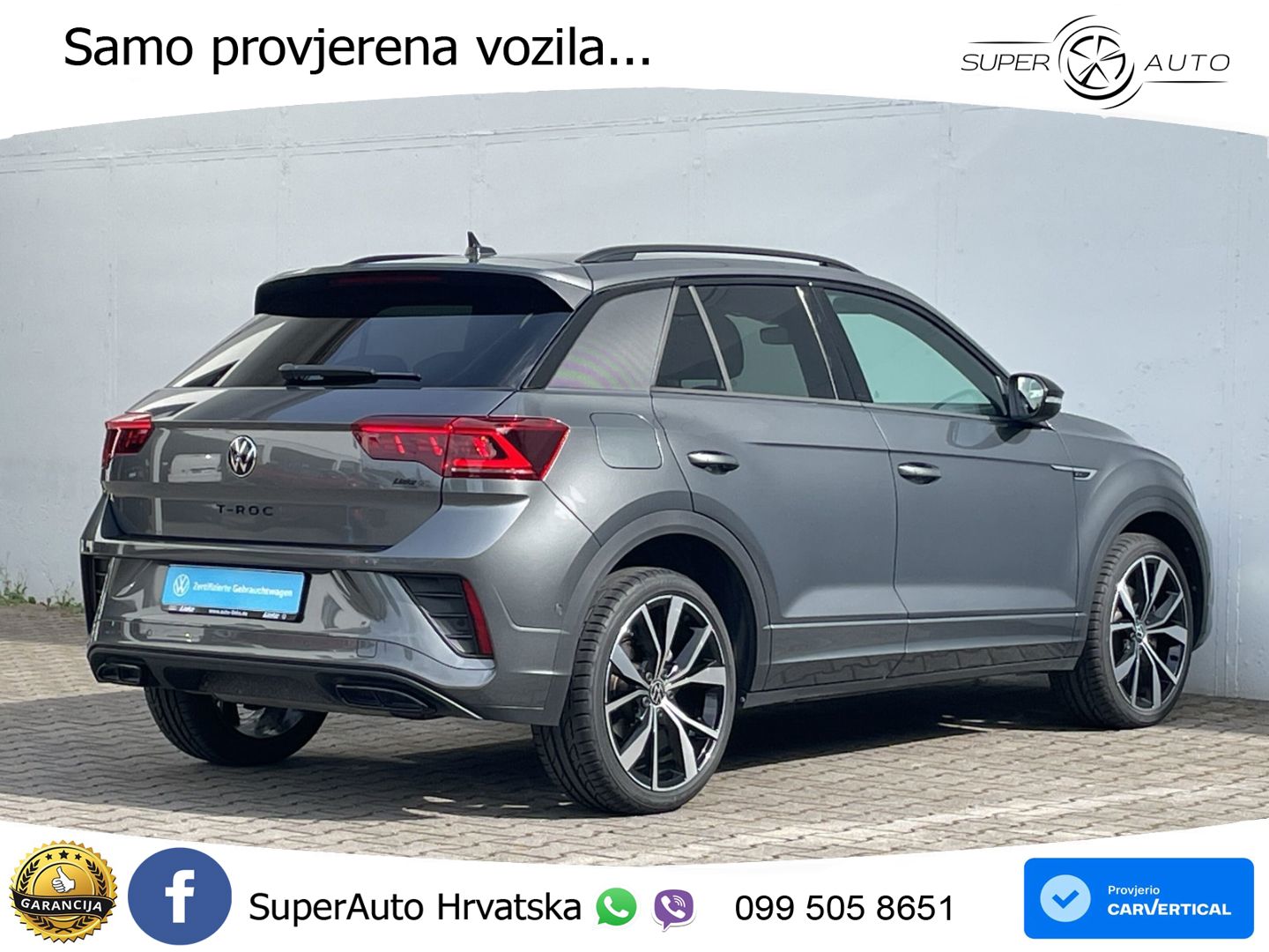 Volkswagen T-Roc 1.5 TSI (150 KS) DSG MATRIX+GR SJED+KAM